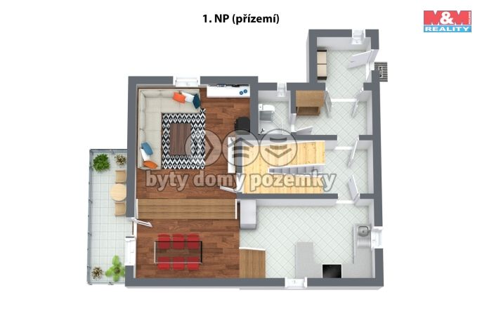 Prodej, Rodinný dům, Ostrov
