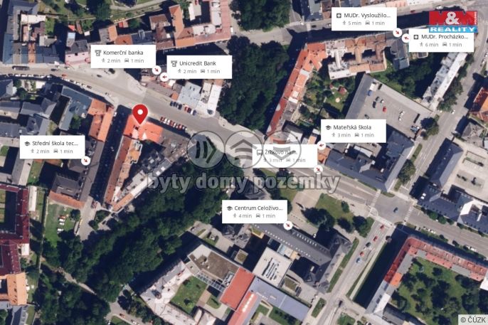 Pronájem, Byt 3+1, Olomouc