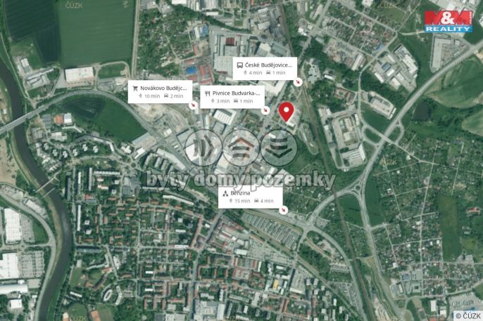 Pronájem, Kancelářský prostor, České Budějovice