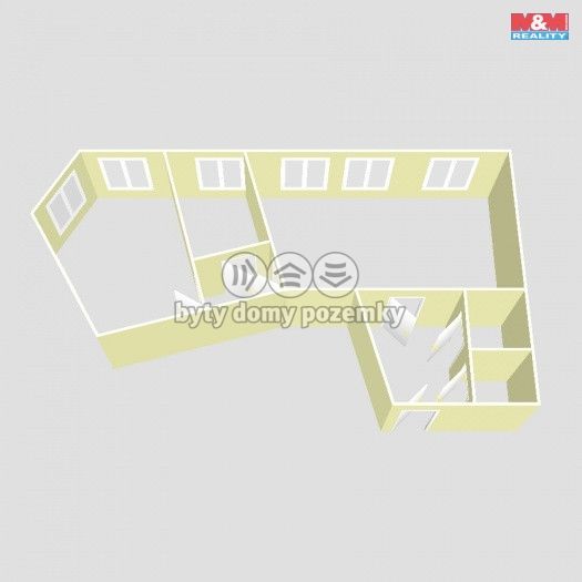 Pronájem, Byt 2+kk, Habartice