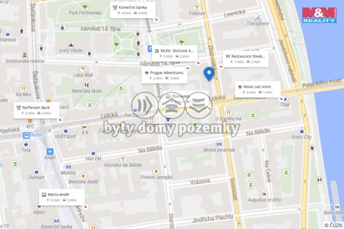 Pronájem, Obchod a služby, Praha