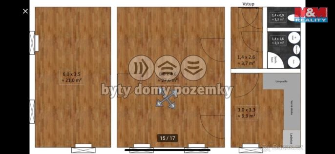 Prodej, Byt 2+1, Bakov nad Jizerou