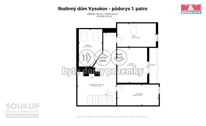 Prodej, Rodinný dům, Vysokov
