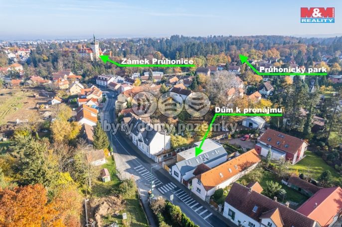 Pronájem, Rodinný dům, Průhonice