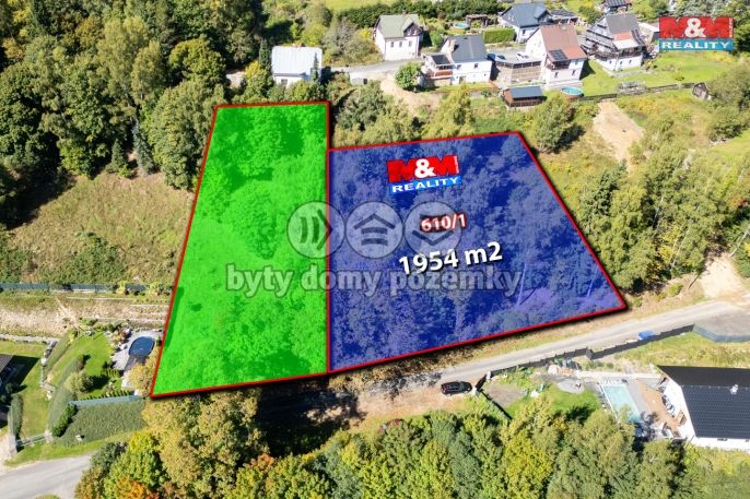 Prodej, Pozemek k bydlení, Kraslice