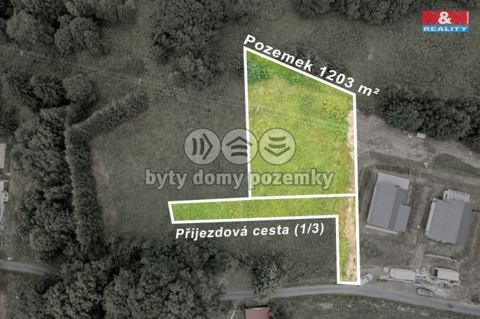 Prodej, Pozemek k bydlení, Český Jiřetín