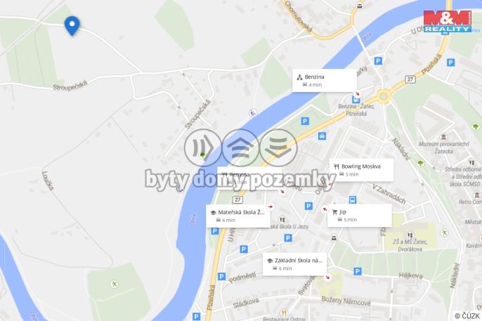 Prodej, Pozemek k bydlení, Žatec