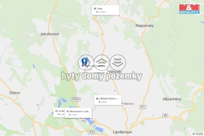 Prodej, Louka, Horní Třešňovec