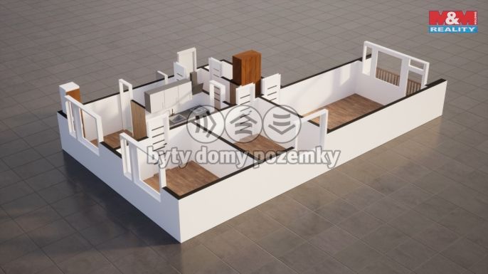 Prodej, Byt 3+1, Ústí nad Labem