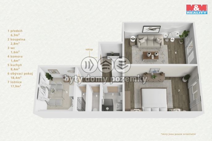 Prodej, Byt 2+1, Karlovy Vary