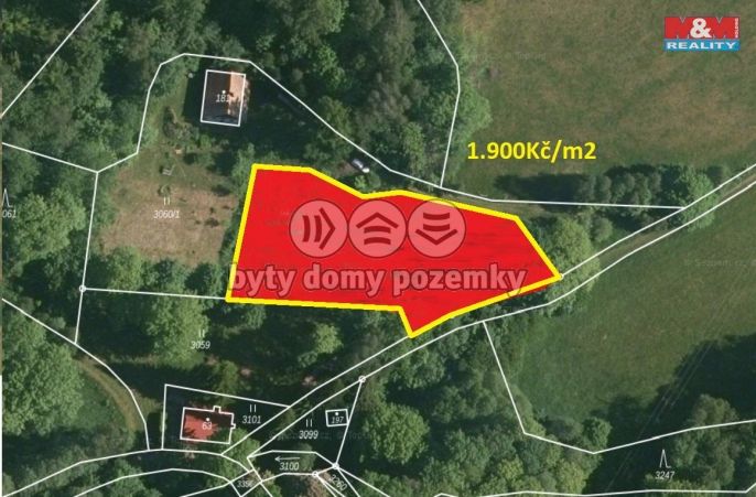 Prodej, Pozemek k bydlení, Kounov