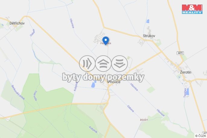 Pronájem, Byt 1+1, Pňovice