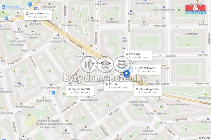 Pronájem, Obchod a služby, Praha