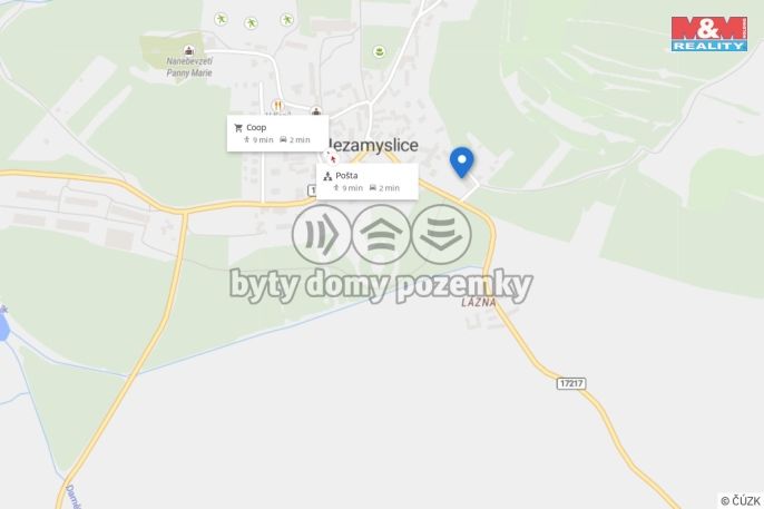 Prodej, Byt 3+1, Nezamyslice