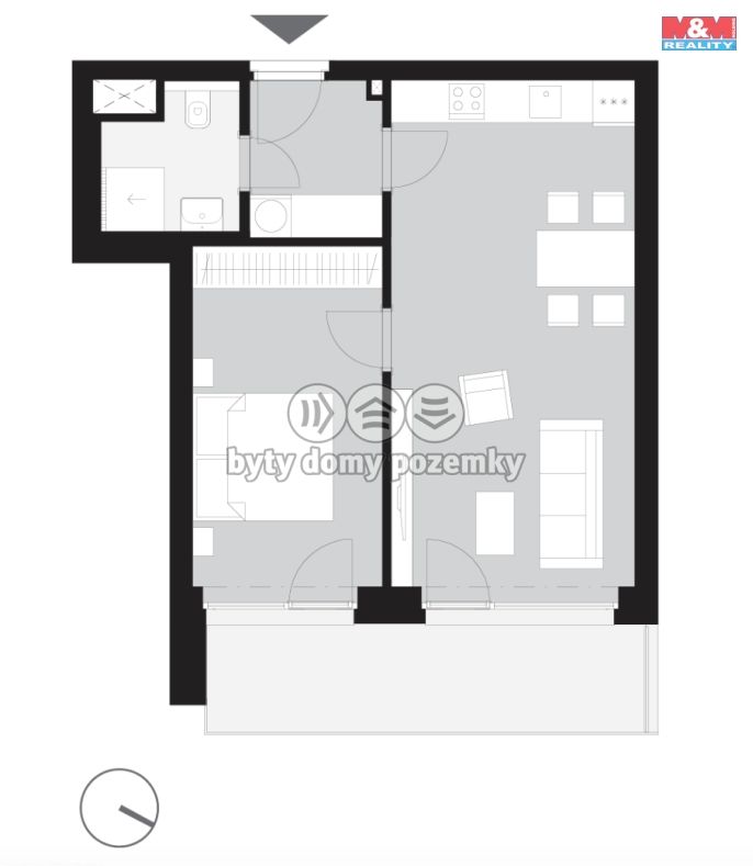 Prodej, Byt 2+kk, Kladno