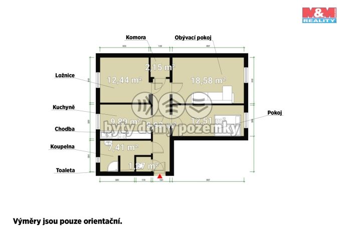 Prodej, Byt 3+1, Horšovský Týn