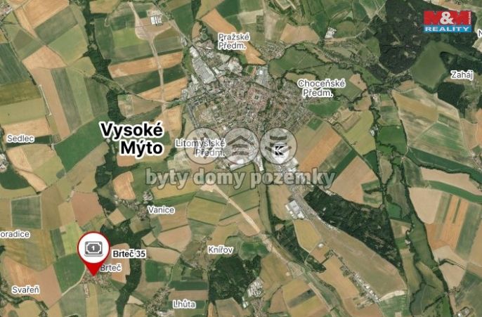 Prodej, Byt 3+1, Vysoké Mýto