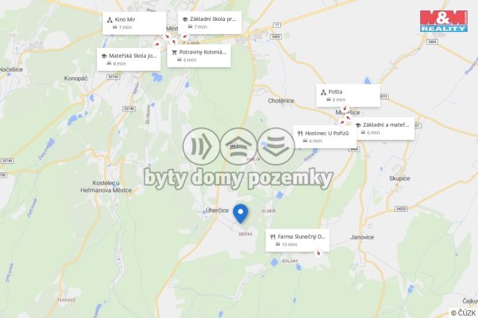 Prodej, Chata, Úherčice