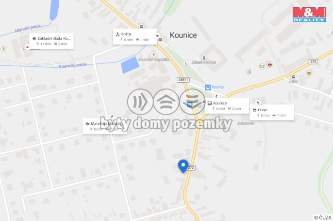 Prodej, Rodinný dům, Kounice