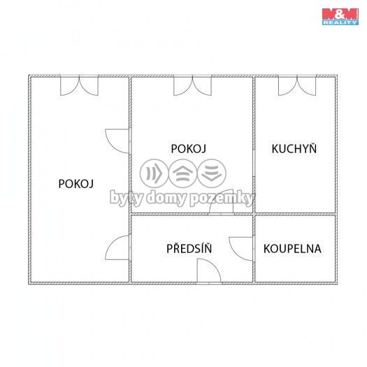 Prodej, Byt 2+1, Orlová