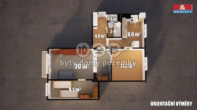 Prodej, Byt 3+1, Šluknov