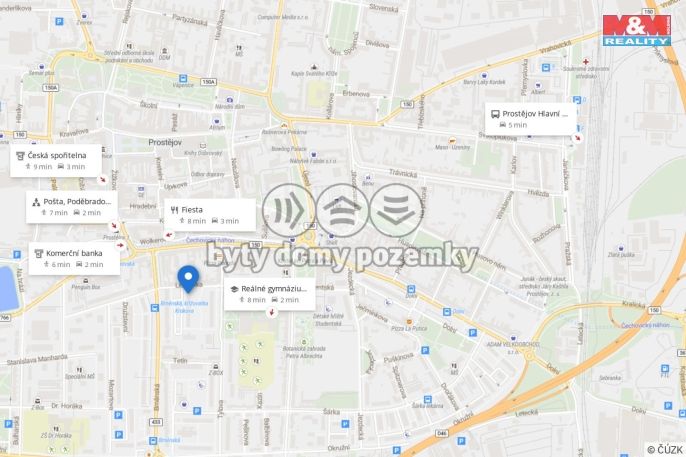 Pronájem, Byt 1+1, Prostějov