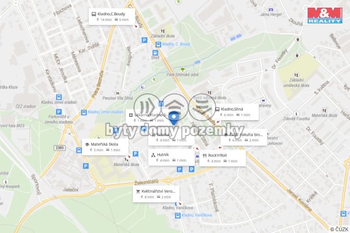 Pronájem, Byt 3+1, Kladno