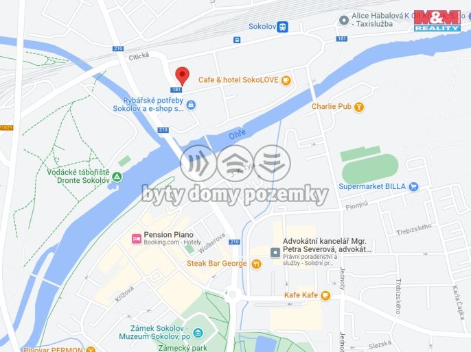 Pronájem, Byt 1+1, Sokolov