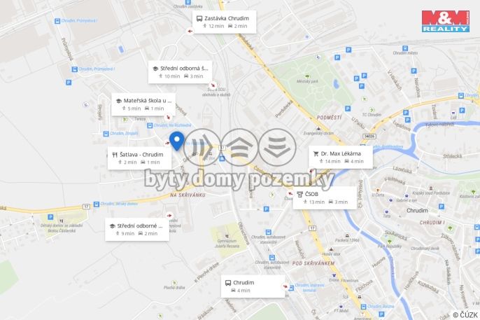 Prodej, Byt 3+1, Chrudim