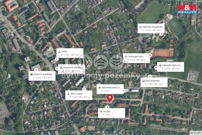 Pronájem, Byt 3+1, Vratimov