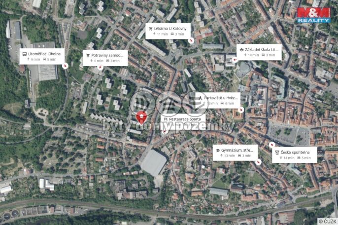 Prodej, Byt 4+kk, Litoměřice