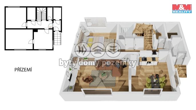 Prodej, Rodinný dům, Vlašim