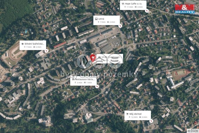 Pronájem, Byt 1+kk, Liberec