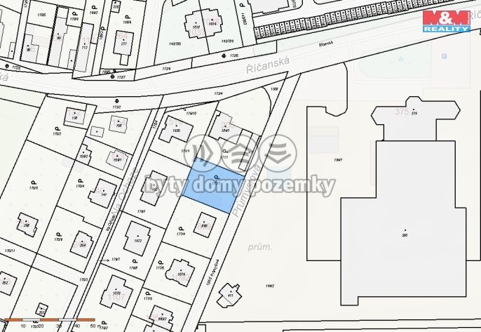 Prodej, Pozemek k bydlení, Jesenice