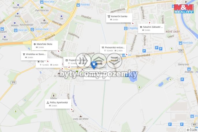 Pronájem, Byt 2+kk, Olomouc