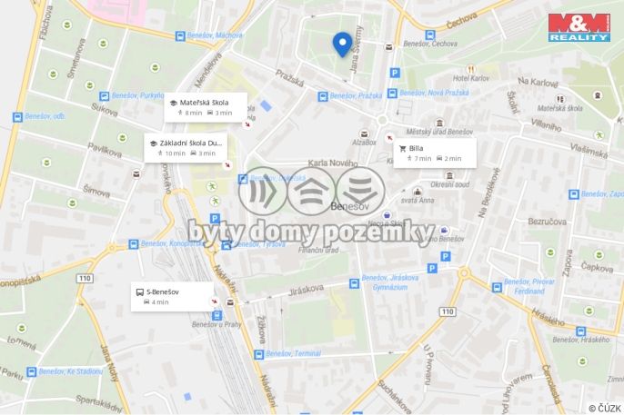 Pronájem, Byt 2+1, Benešov