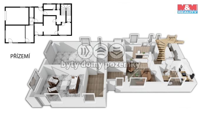 Prodej, Rodinný dům, Kramolna