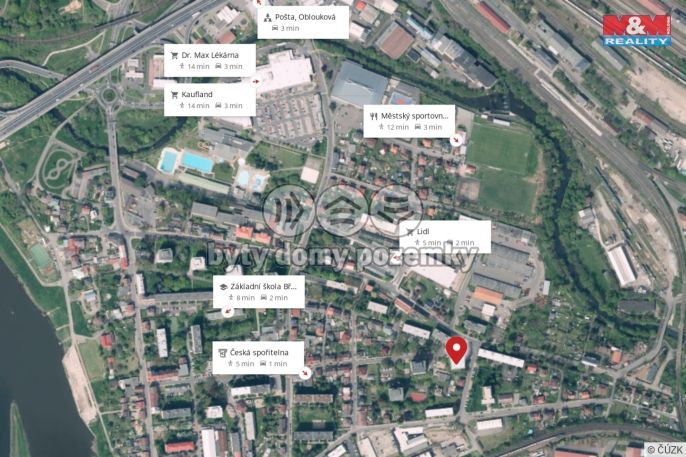 Prodej, Byt 1+kk, Děčín