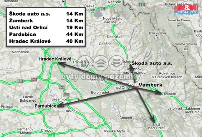 Prodej, Byt 2+1, Vamberk