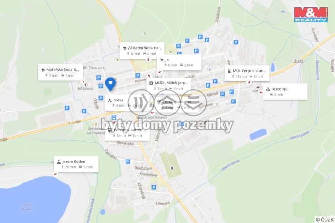 Prodej, Byt 1+1, Habartov