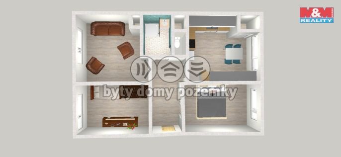 Prodej, Byt 3+1, Neratovice