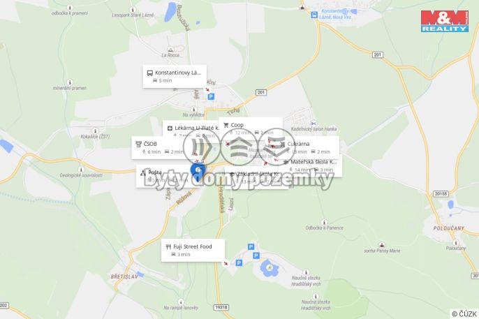 Prodej, Rodinný dům, Konstantinovy Lázně