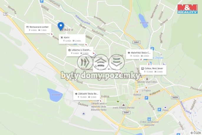 Prodej, Byt 2+1, Cvikov