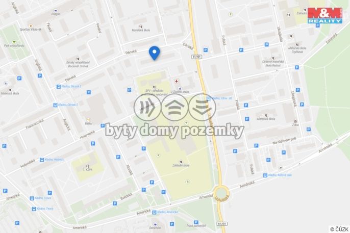 Pronájem, Byt 2+1, Kladno