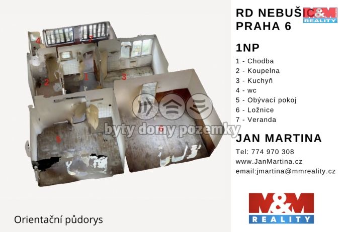 Prodej, Rodinný dům, Praha
