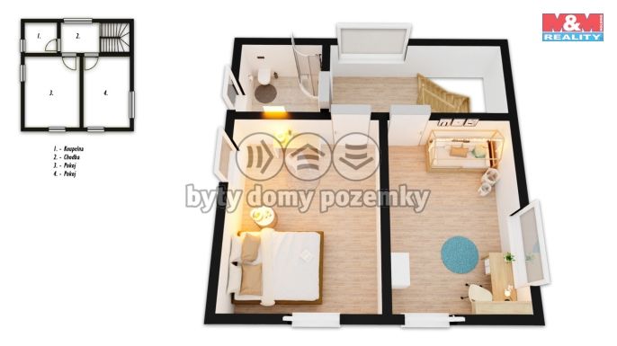 Prodej, Rodinný dům, Horoměřice