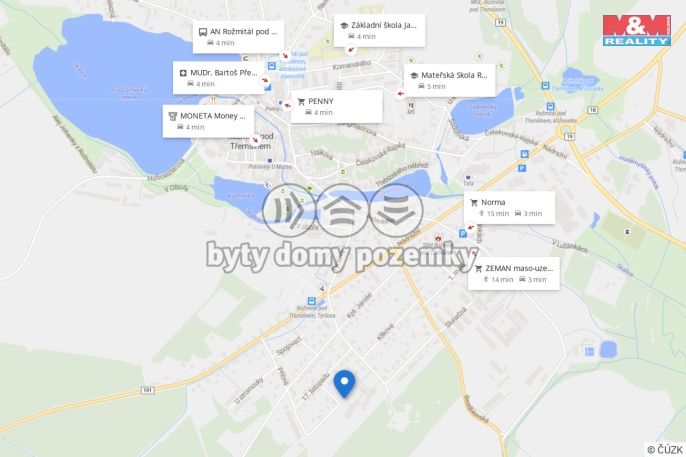 Pronájem, Byt 2+kk, Rožmitál pod Třemšínem