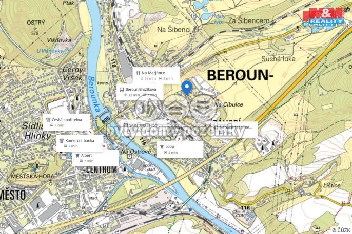 Pronájem, Byt 3+1, Beroun