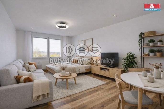 Prodej, Byt 1+kk, Horní Bříza