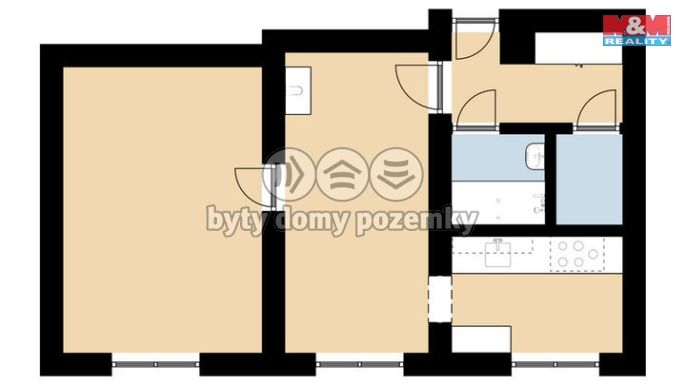 Prodej, Byt 2+1, Horní Vltavice